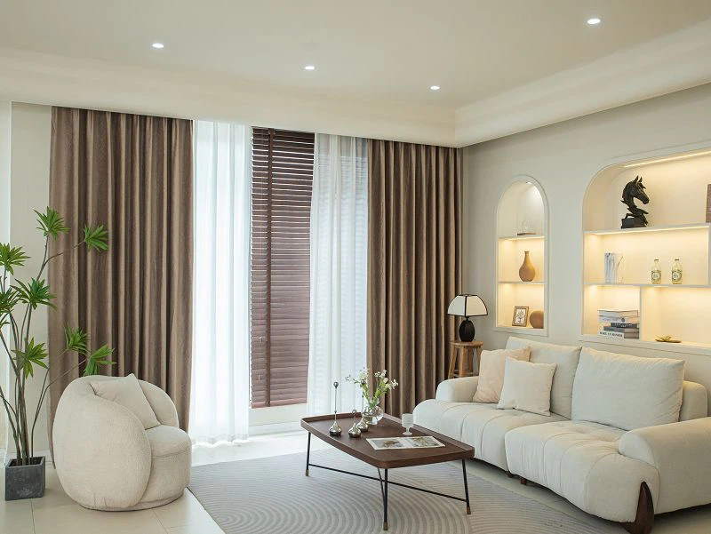 Black Thread Holland Velvet Myrkvunartjald með geometrískri rafletrun