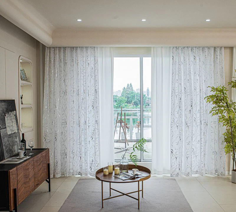 Doli FabricWindow Skjár með Lotus og silfurpappír